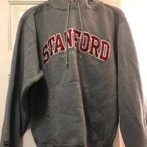 Grey Stanford University Hoodie
